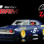 CAMARO Z28 1969 – SUNOCO – Trans-AM Laguna Seca 1969 - #6 ROGER PENSKE Ed Leslie - Ronnie Bucknum - Slotcar Maßstab 1:24 analog BRM