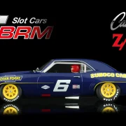 CAMARO Z28 1969 – SUNOCO – Trans-AM Laguna Seca 1969 - #6 ROGER PENSKE Ed Leslie - Ronnie Bucknum - Slotcar Maßstab 1:24 analog BRM