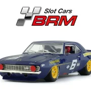 CAMARO Z28 1969 – SUNOCO – Trans-AM Laguna Seca 1969 - #6 ROGER PENSKE Ed Leslie - Ronnie Bucknum - Slotcar Maßstab 1:24 analog BRM